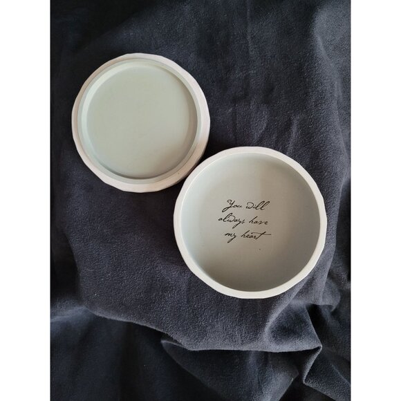 Willow Tree Hand-Painted Heart Box - Picture 2 of 4